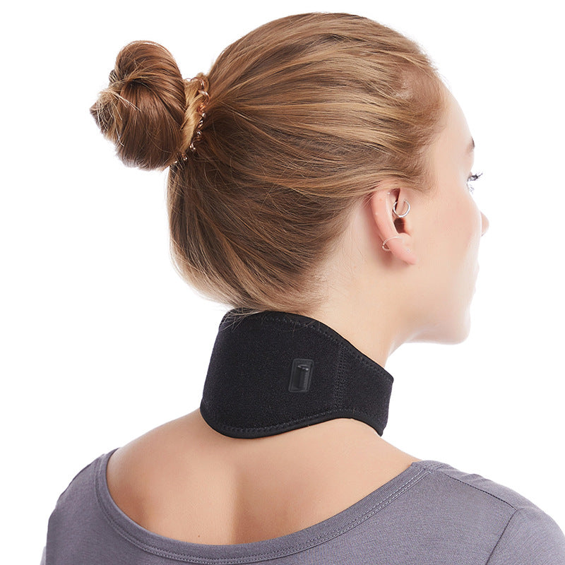 Neck Protection With Smart USB Heating Electric Cervical Spine Fixer Hot Compress Warm Neck Protection Artifact
