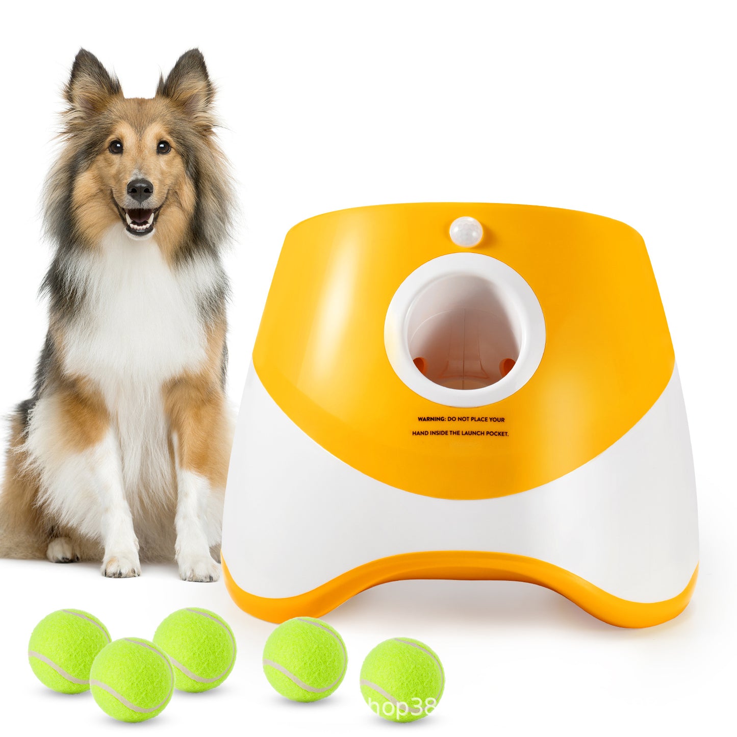 Pet Dog Automatic Multi-color Ball Machine Outdoor Throwing Tennis Training Exercise Intelligence Medium-sized Dog Household Toys