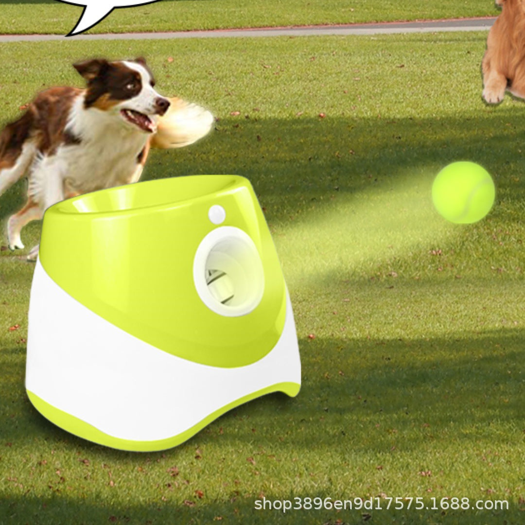 Pet Dog Automatic Multi-color Ball Machine Outdoor Throwing Tennis Training Exercise Intelligence Medium-sized Dog Household Toys