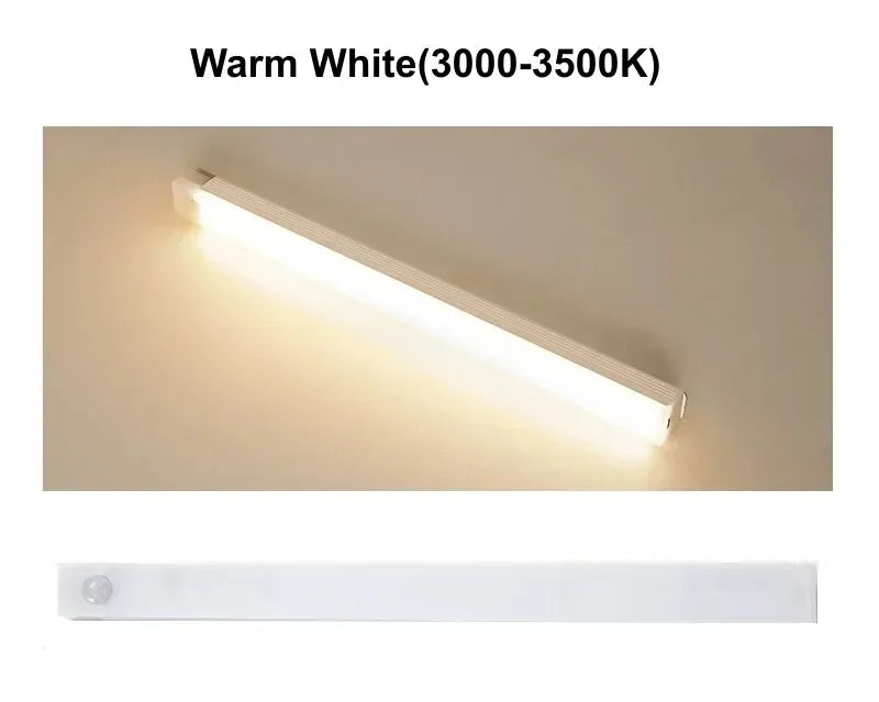 PIR Motion Sensor Portable Rechargeable Led Lamp